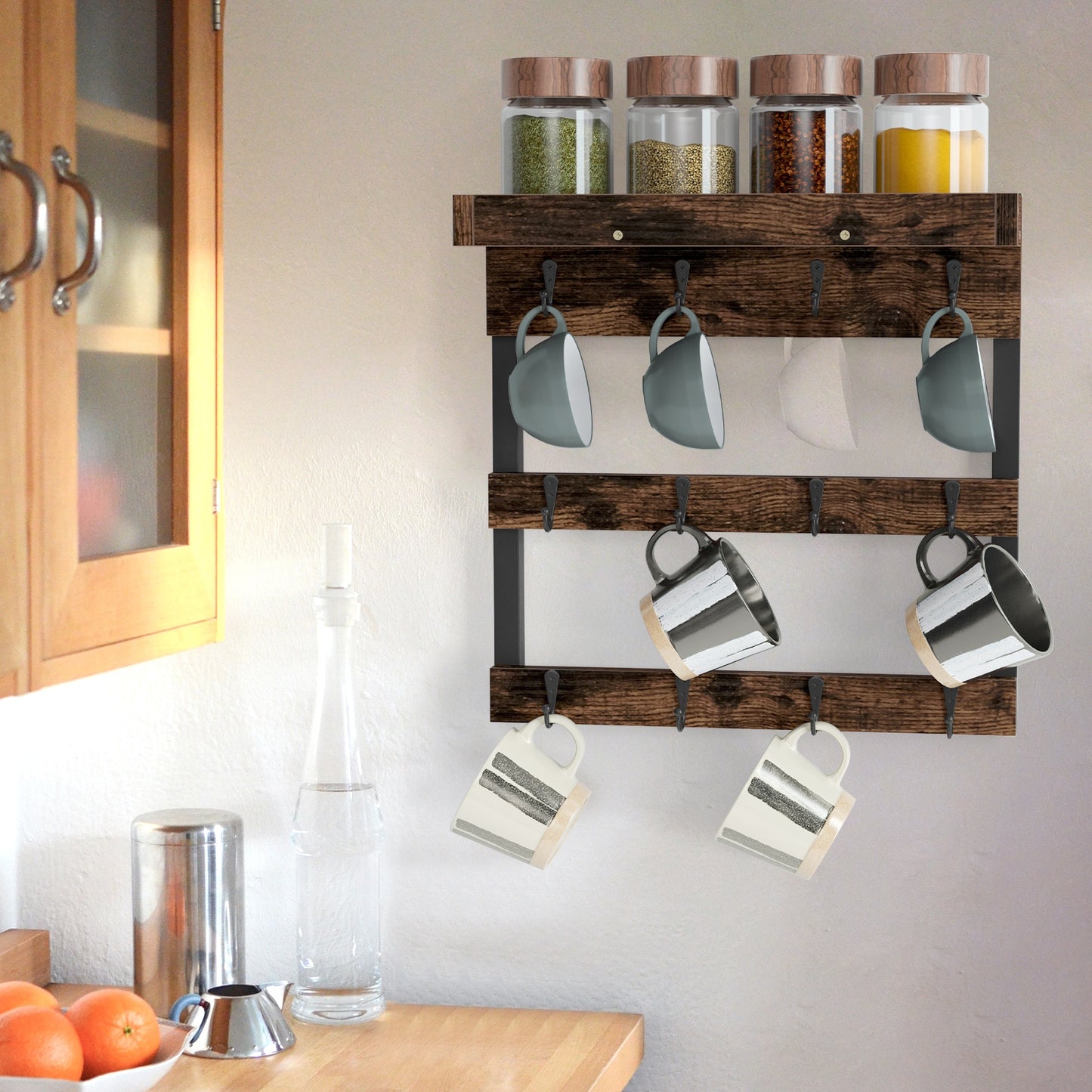 Wall Mounted Display Rack