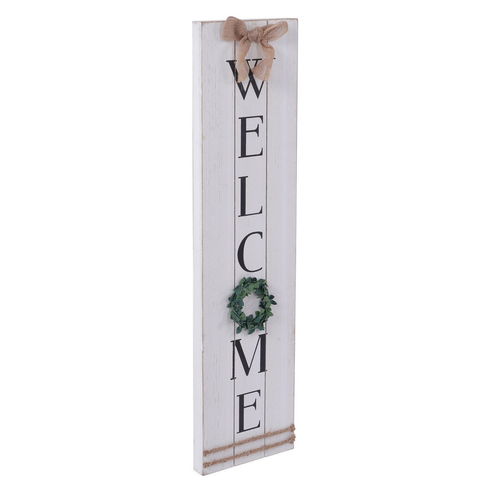 Rectangular Welcome Plaque