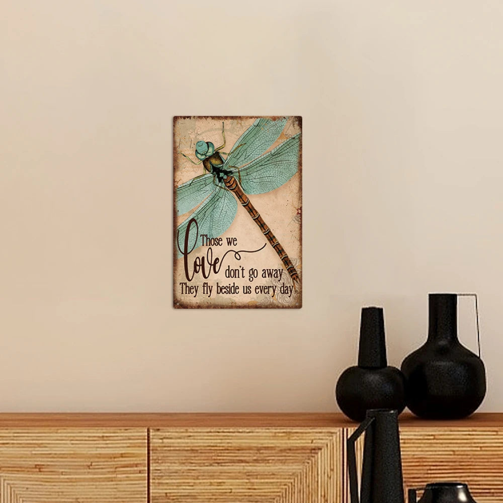 Dragonfly Metal Wall Art