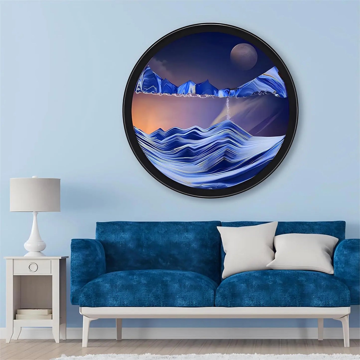 Deep Sea Sandscape Wall Art