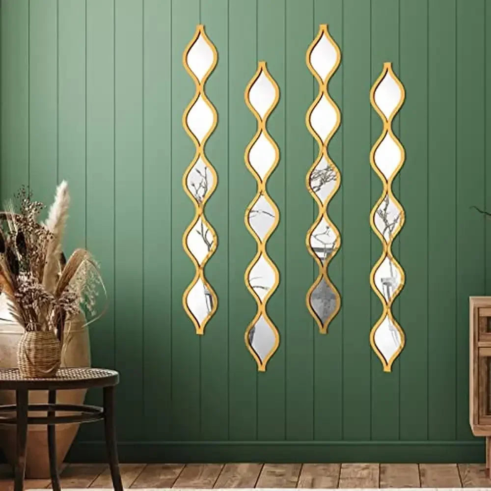 Teardrop Mirror Wall Art