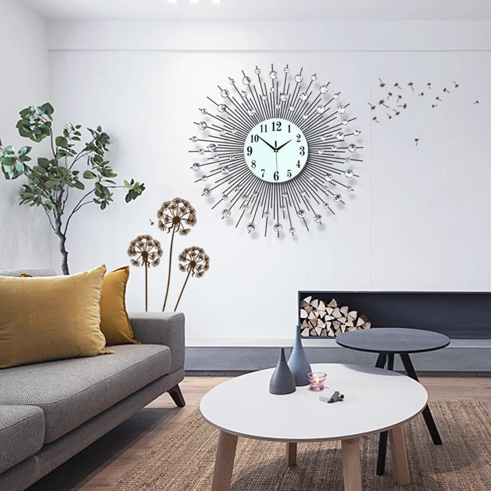 Sunburst Wall Clock