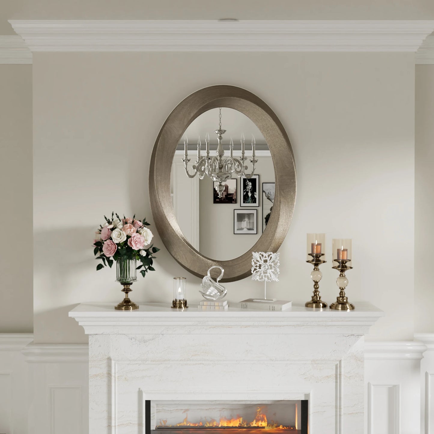 Beveled Edge Accent Mirror