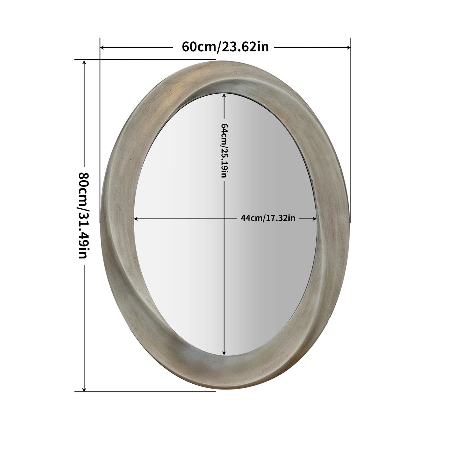 Beveled Edge Accent Mirror