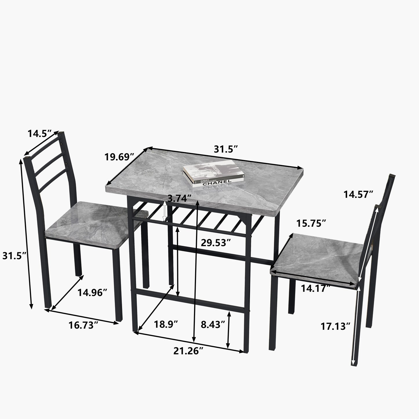 3-Piece Table Set