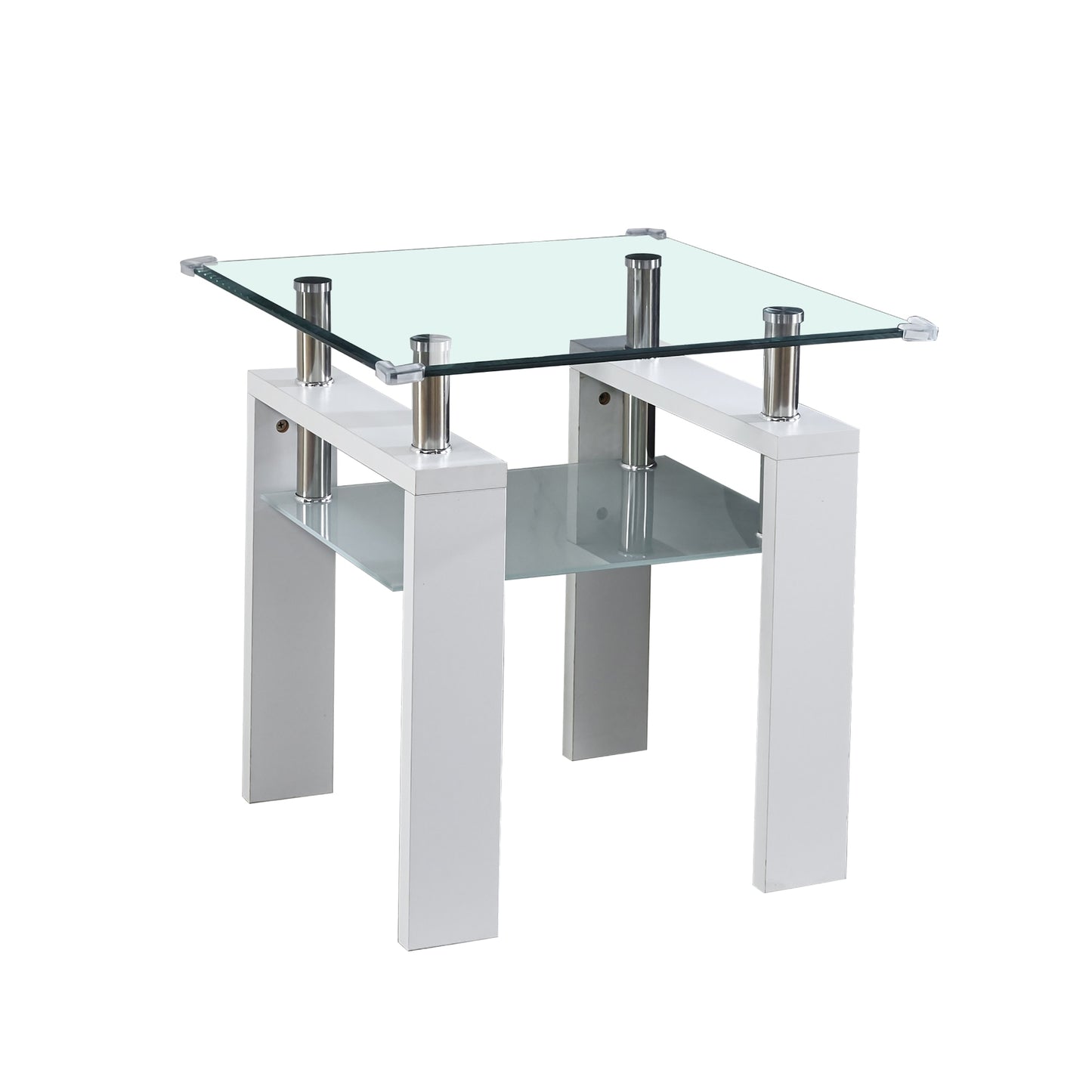 Stylish Glass Side Table (2 colors)