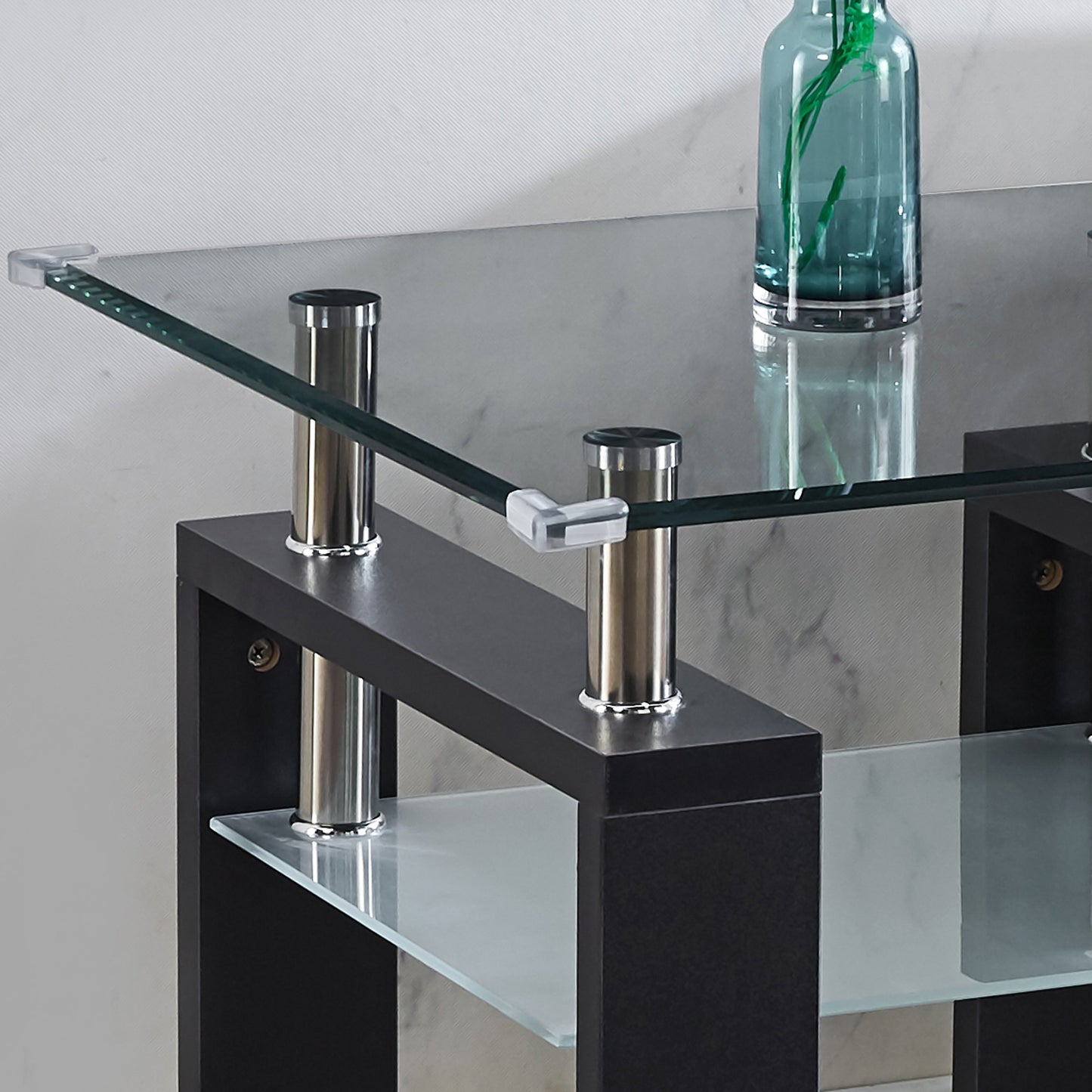 Stylish Glass Side Table (2 colors)