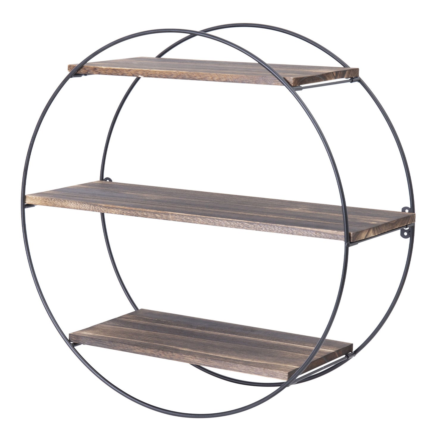 Circular Floating Shelves