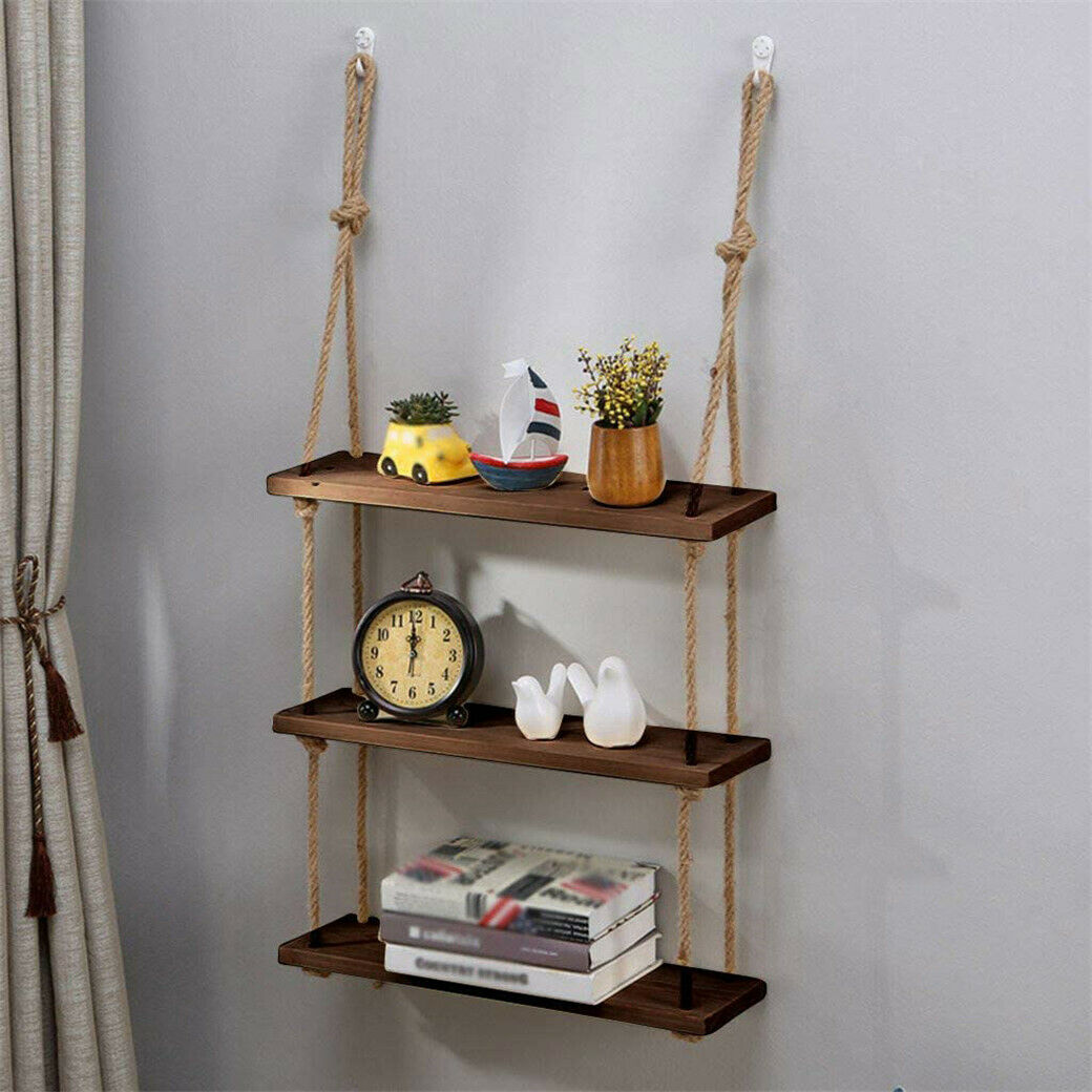 Rustic Floating Shelves