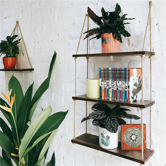 Rustic Floating Shelves